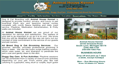 Desktop Screenshot of animal-house-kennel.com